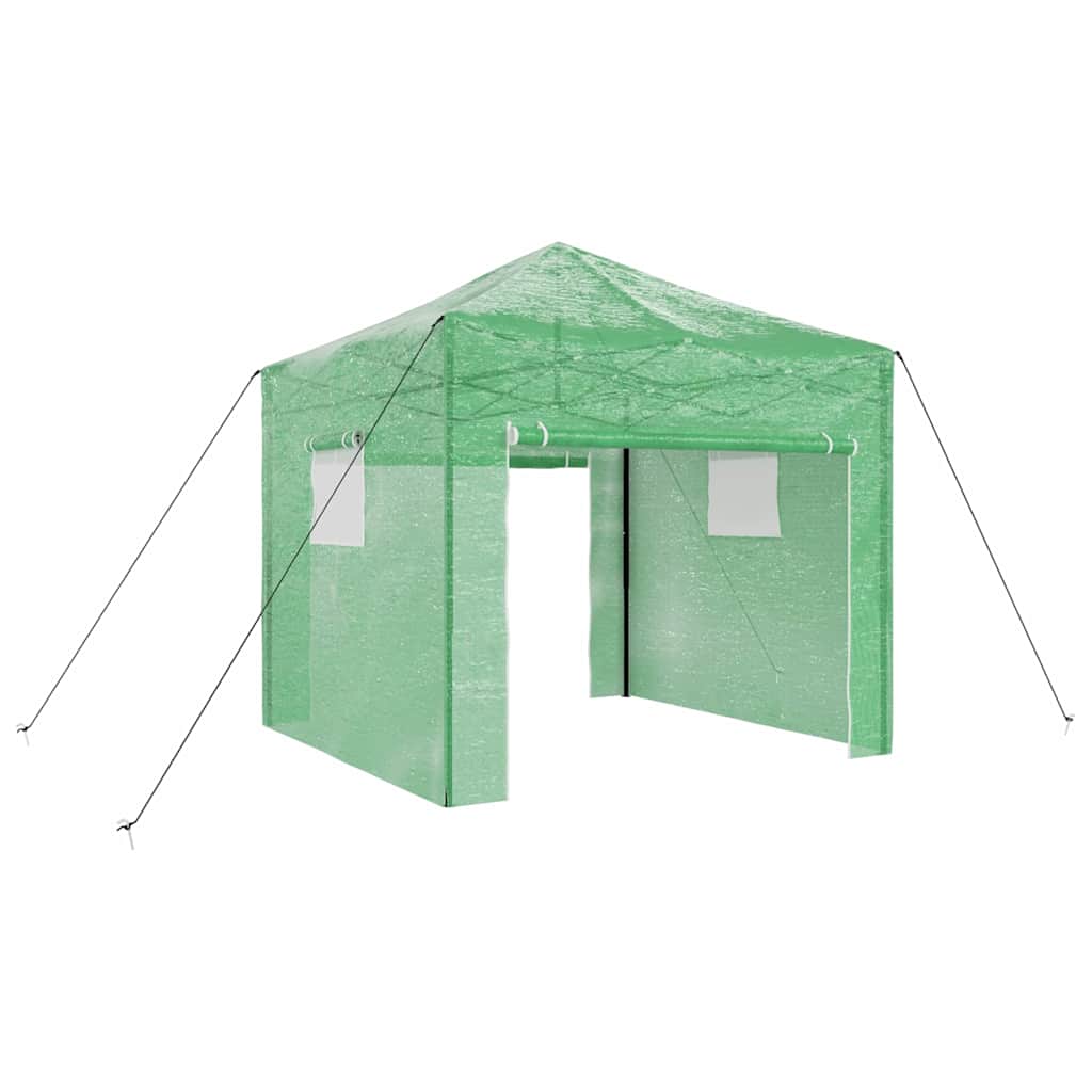 Kasvuhoone koos pop-up raami Roheline 290 x 290 x 315 cm Raud