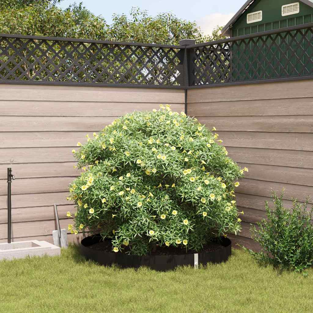 Juuretõke Must 1 x 5 m Polyethylene