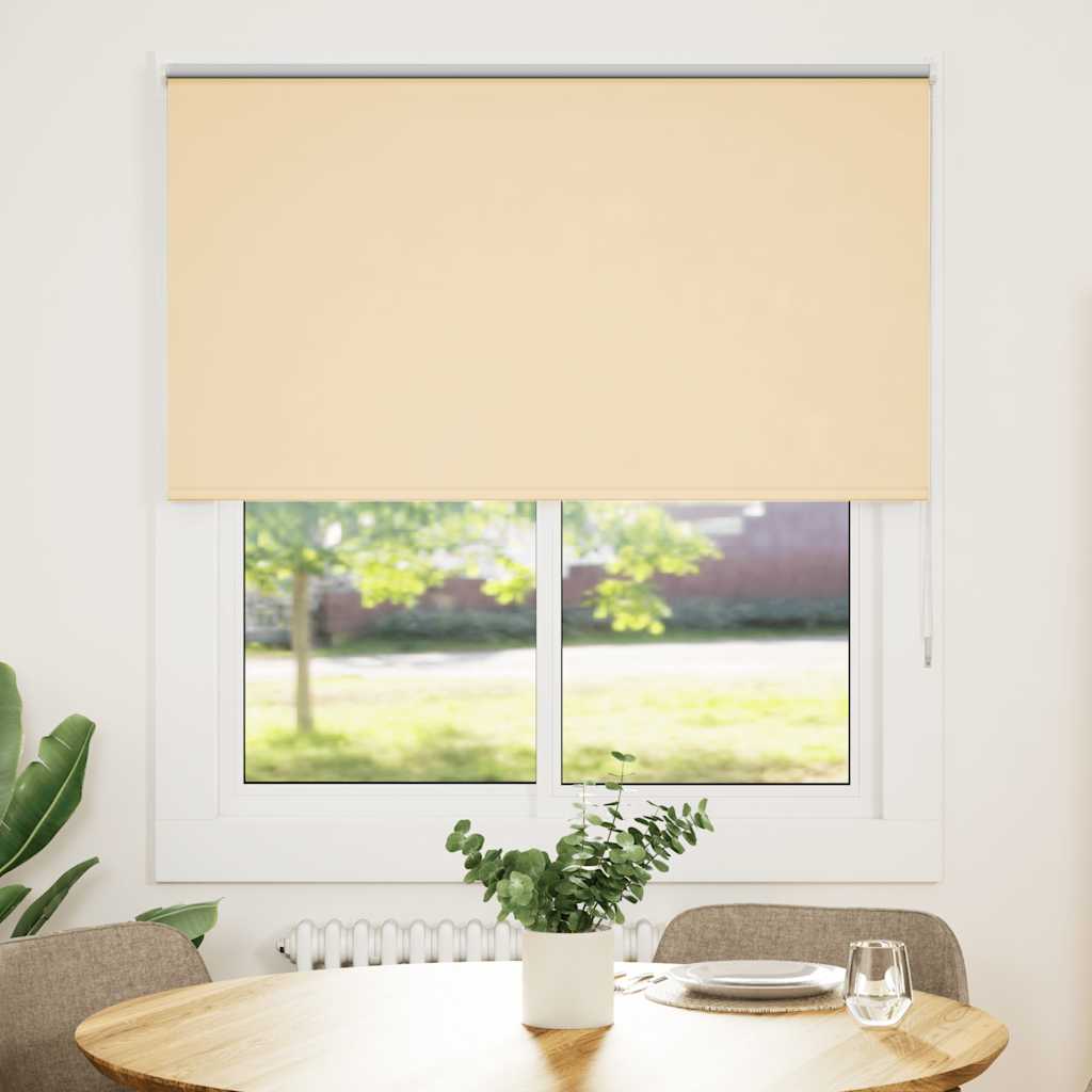 Pimendav ruloo Beež 130x130 cm kanga laius 126,6 cm polüester
