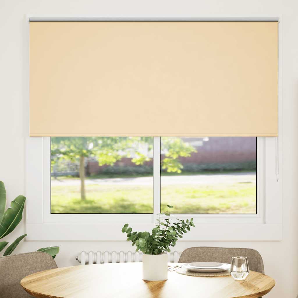 Pimendav ruloo Beež 150x150 cm kanga laius 146,6 cm polüester