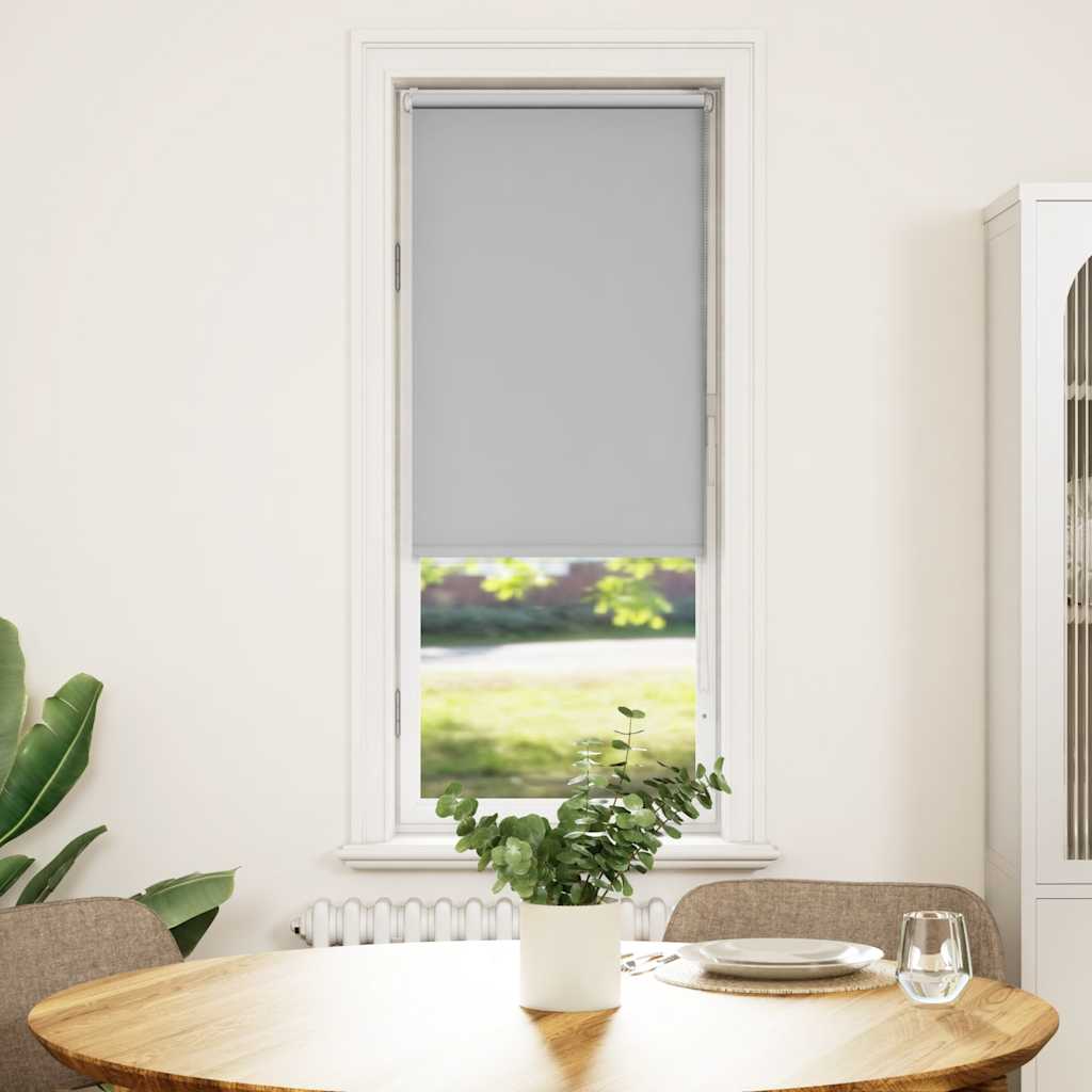 Pimendav ruloo helehall 50x130 cm kanga laius 45,7 cm polüester