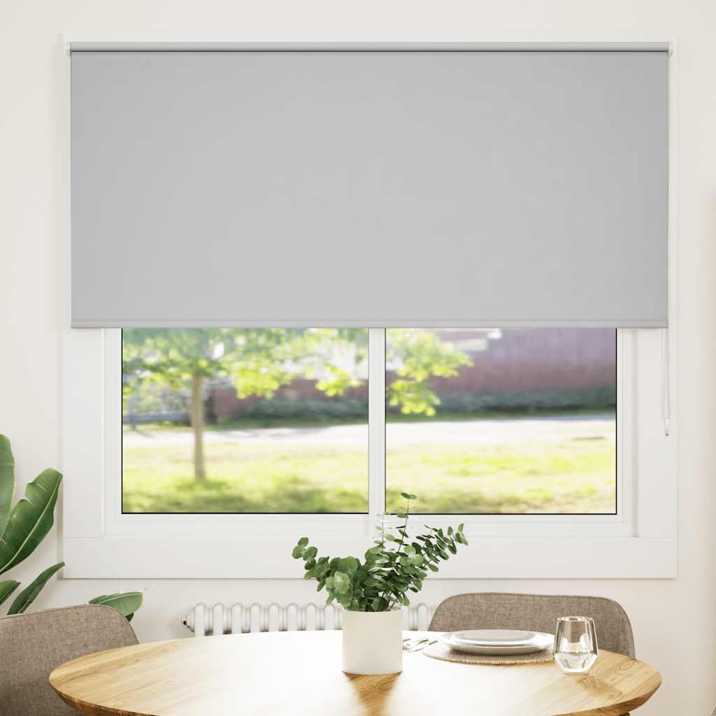 Pimendav ruloo helehall 160x150 cm kanga laius 156,6 cm