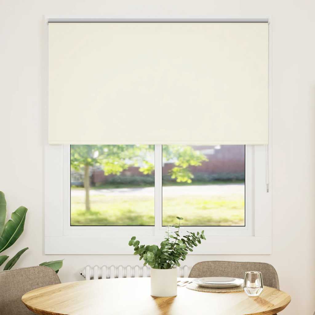 Pimendav ruloo koltunud valge 140x150 cm kanga laius 136,6 cm