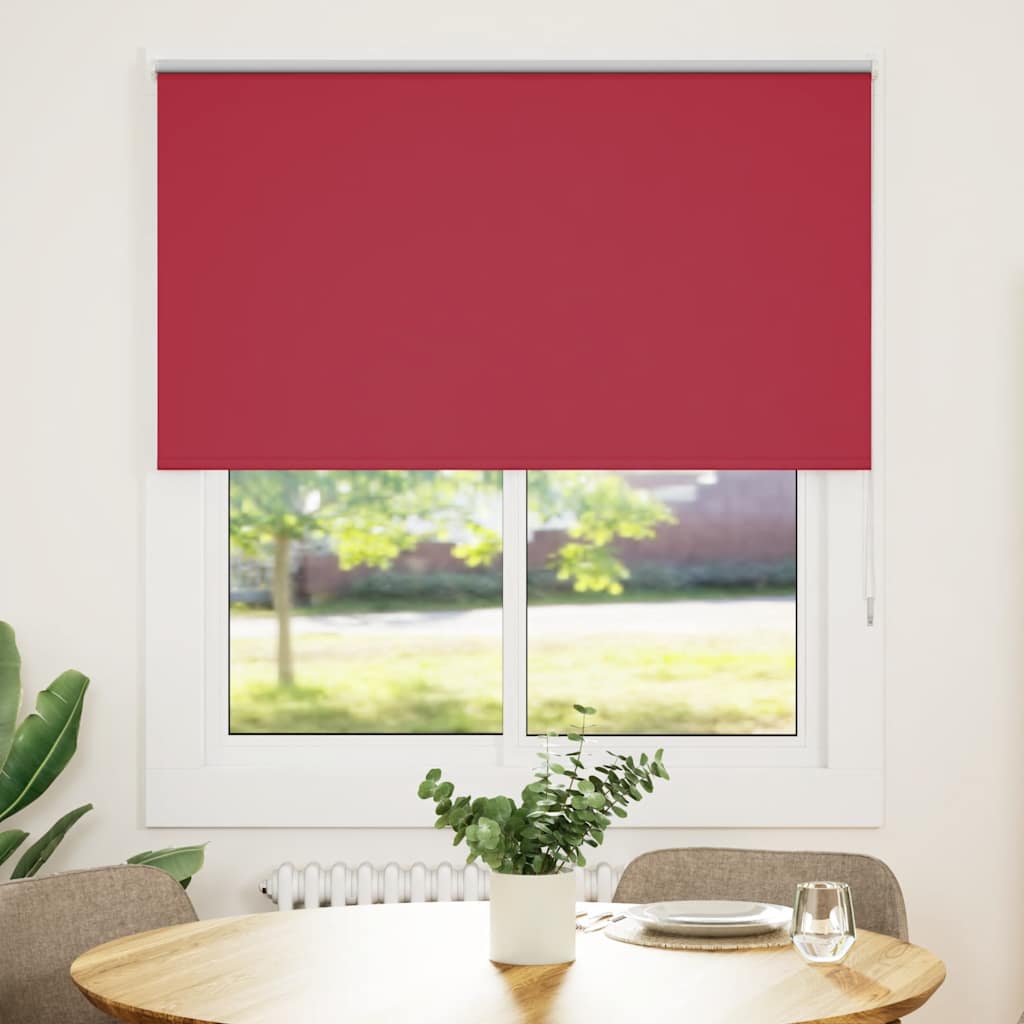 Pimendav ruloo punane 135x150 cm kanga laius 131,6 cm polüester