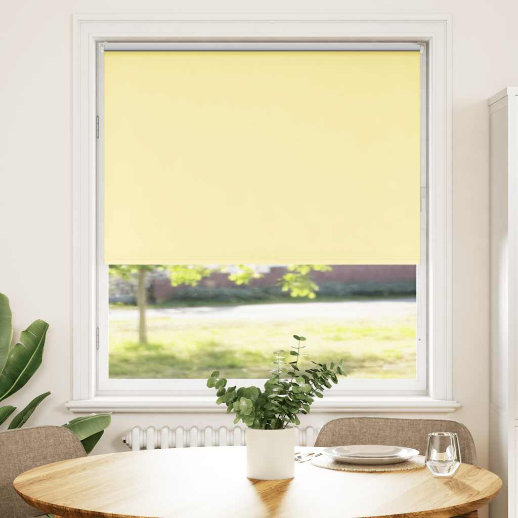 Pimendav ruloo kollane 90x150 cm kanga laius 85,7 cm polüester