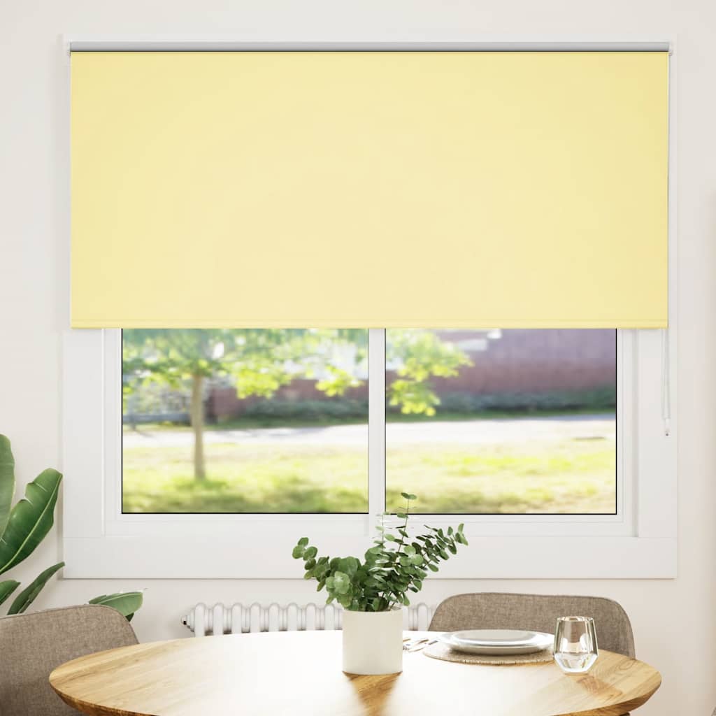 Pimendav ruloo kollane 155x150 cm kanga laius 151,6cm polüester