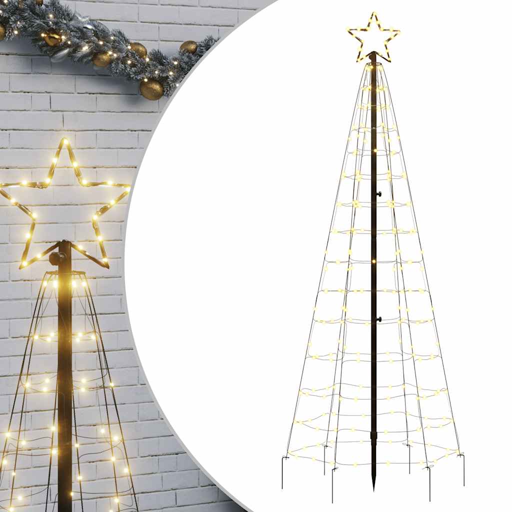 LED jõulupuu tüüblitega 220 LED sooja valge 180 cm