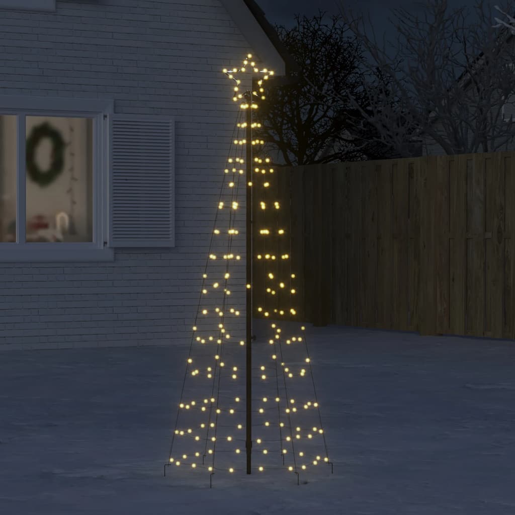 LED jõulupuu tüüblitega 220 LED sooja valge 180 cm