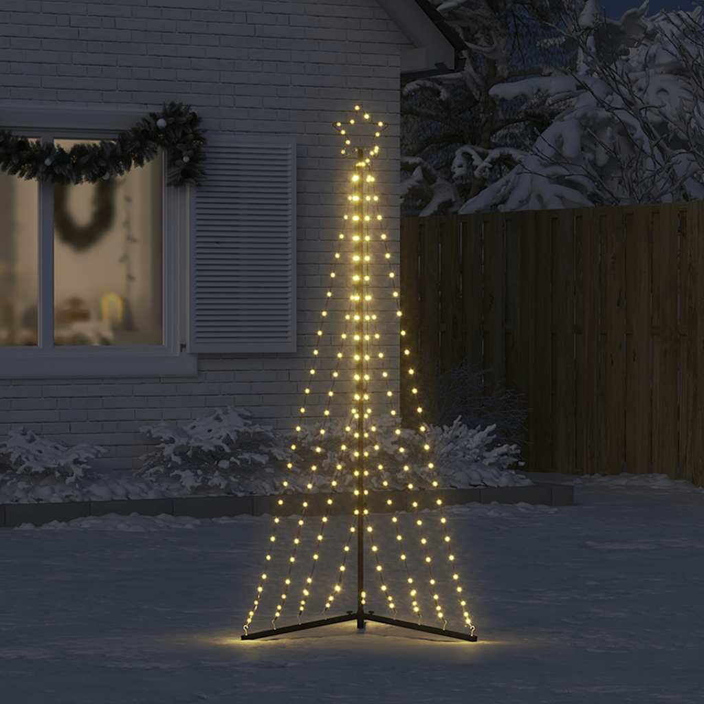 LED jõulupuu 339 LEDid Soe Valge 182 cm