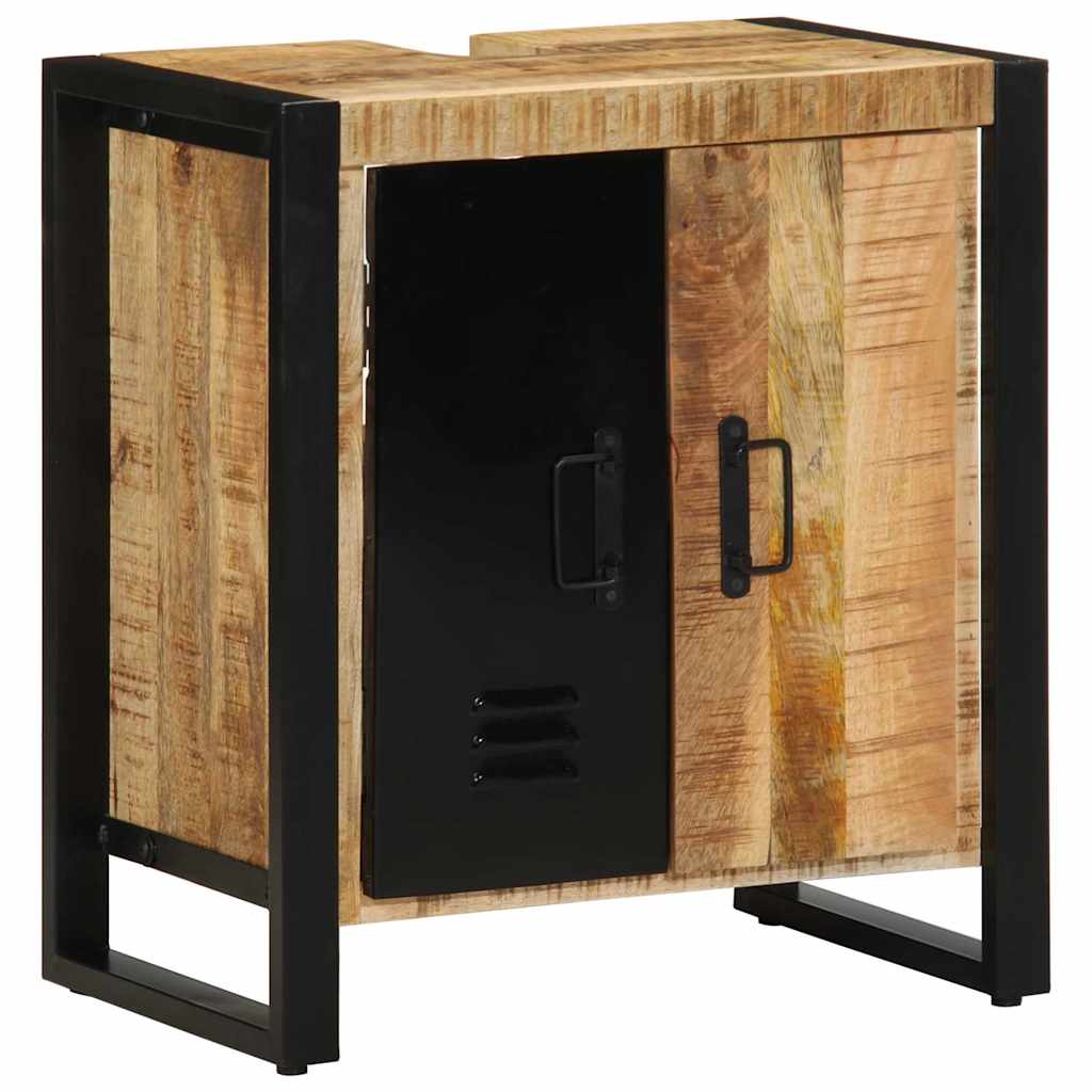 Vannitoa kapp Pruun 55 x 35 x 60 cm Tugev mango puu