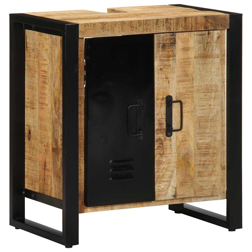 Vannitoa kapp Pruun 55 x 35 x 60 cm Tugev mango puu