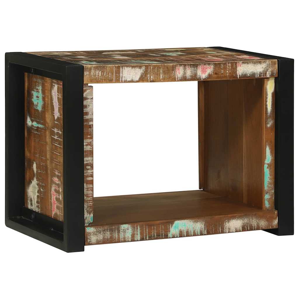 Seinakubik Pruun 55 x 35 x 40 cm Tugev taastatud puit