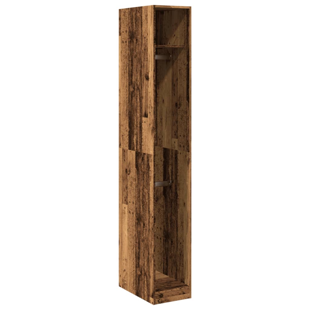 Garderoob vana puidu 30x50x200 cm tehispuit