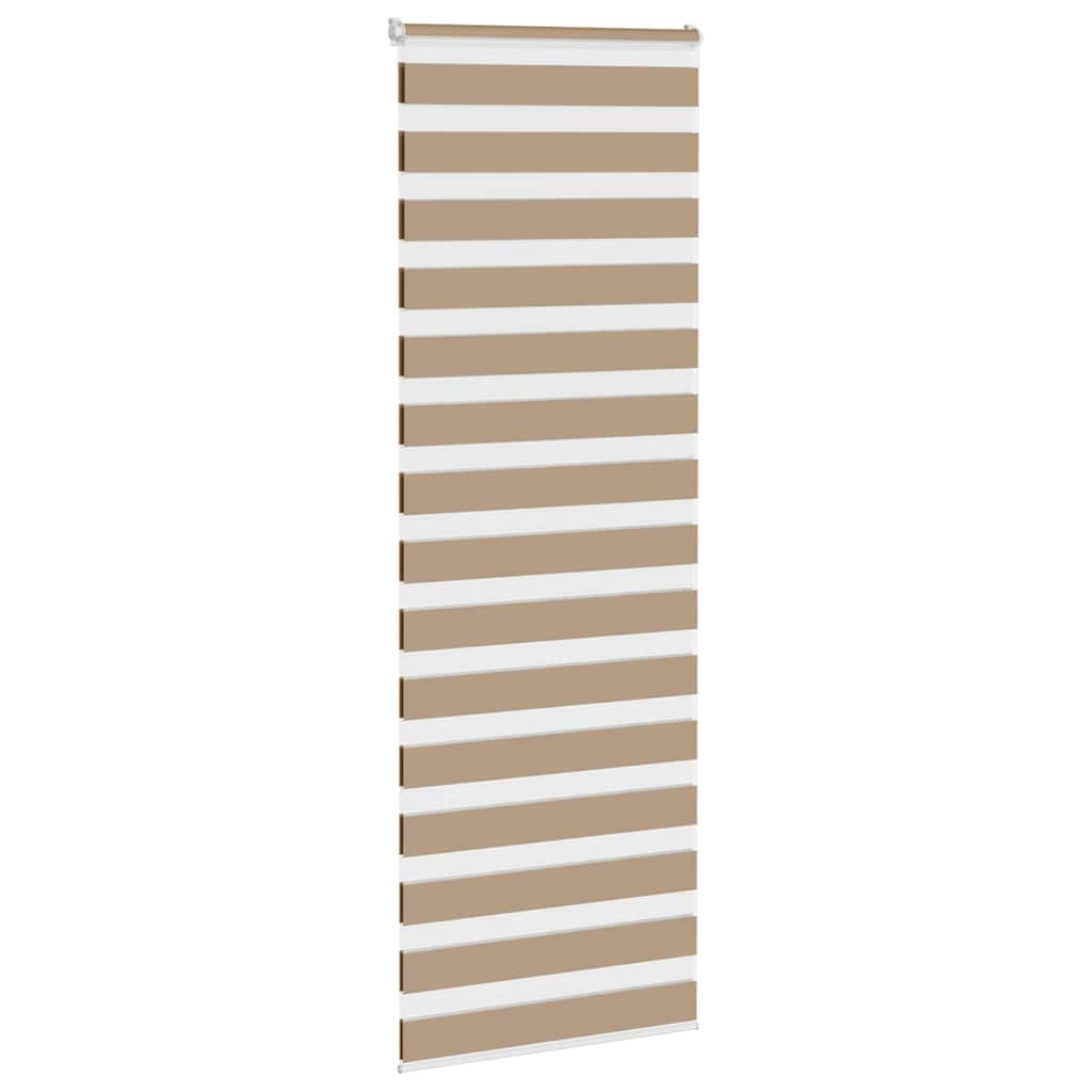 Sebrakardin, liivapruun, 75 x 200 cm, kangas, laius 70,9 cm, polüester