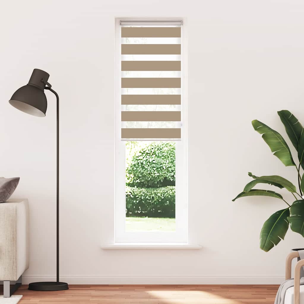 Sebrakardin, liivapruun, 65 x 230 cm, kangas, laius 60,9 cm, polüester