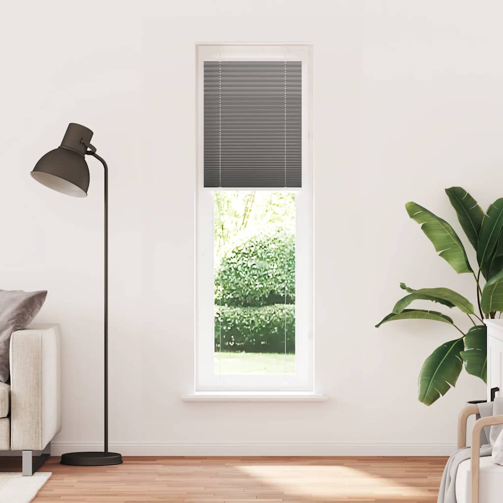 Plisseeritud ruloo antratsiit 55x200 cm kanga laius 54,4 cm