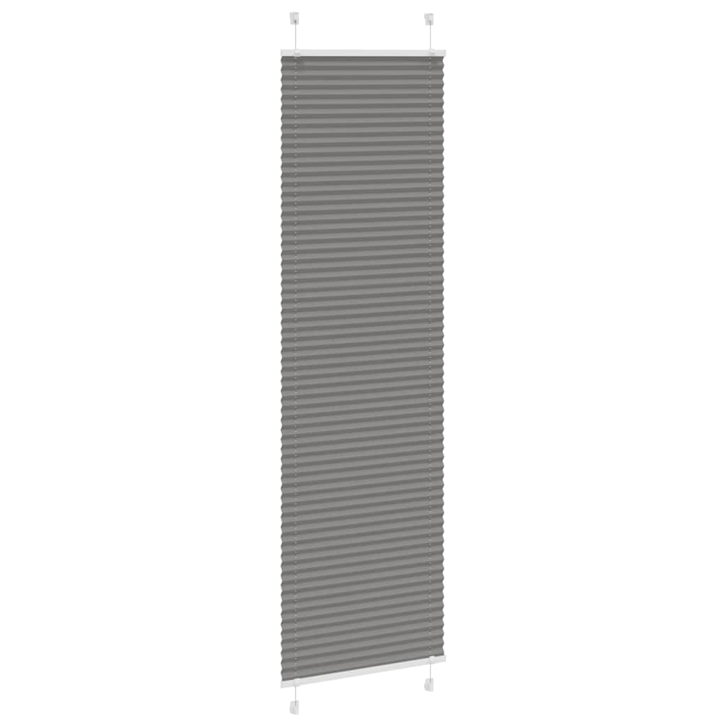 Plisseeritud ruloo antratsiit 60x200 cm kanga laius 59,4 cm