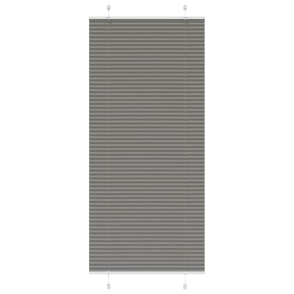 Plisseeritud ruloo antratsiit 85x200 cm kanga laius 84,4 cm