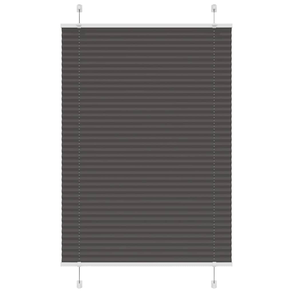 Plisseeritud ruloo must 100x100 cm kanga laius 99,4cm polüester