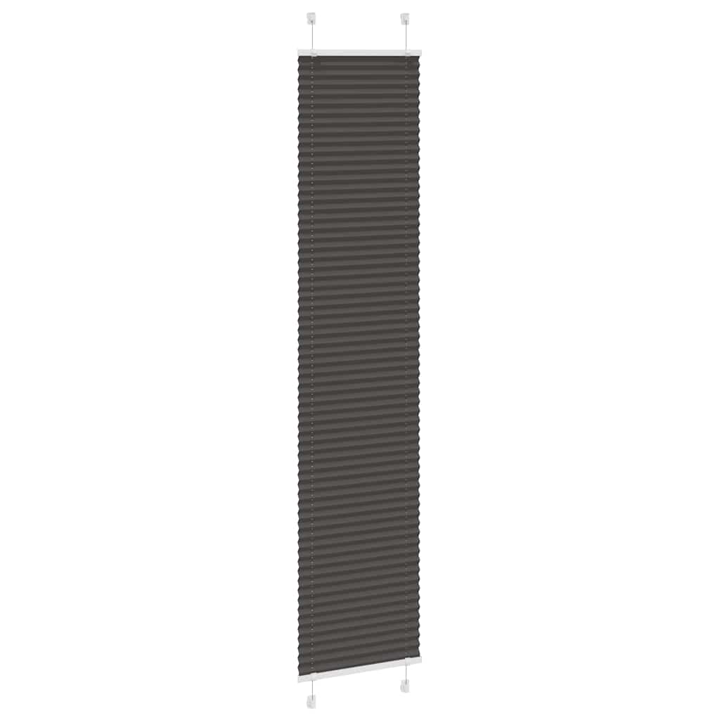 Volditud ruloo must 50 x 200 cm kangast laius 49,4 cm polüester