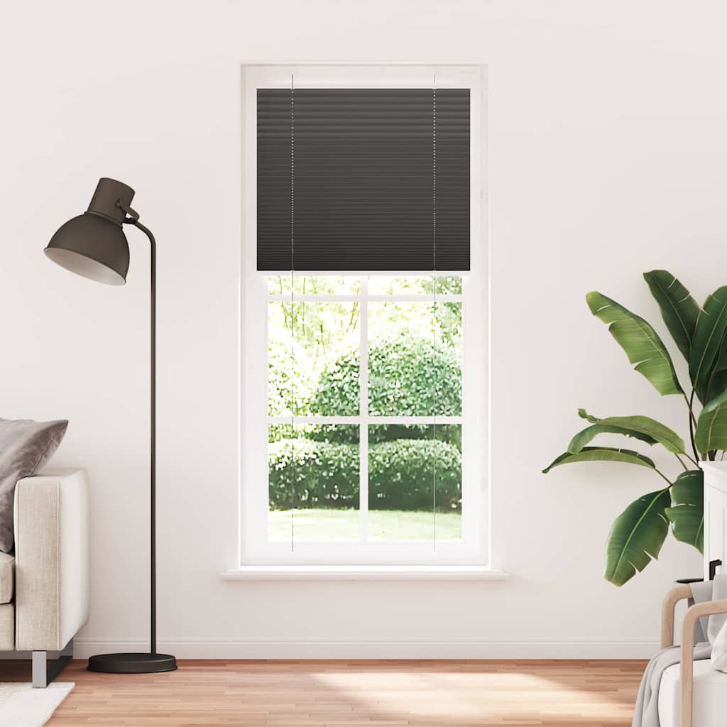 Plisseeritud ruloo must 100x200 cm kanga laius 99,4 cm