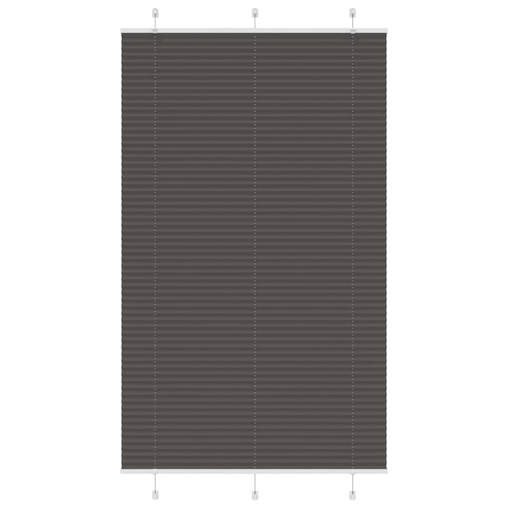 Plisseeritud ruloo must 120x200 cm kanga laius 119,4 cm