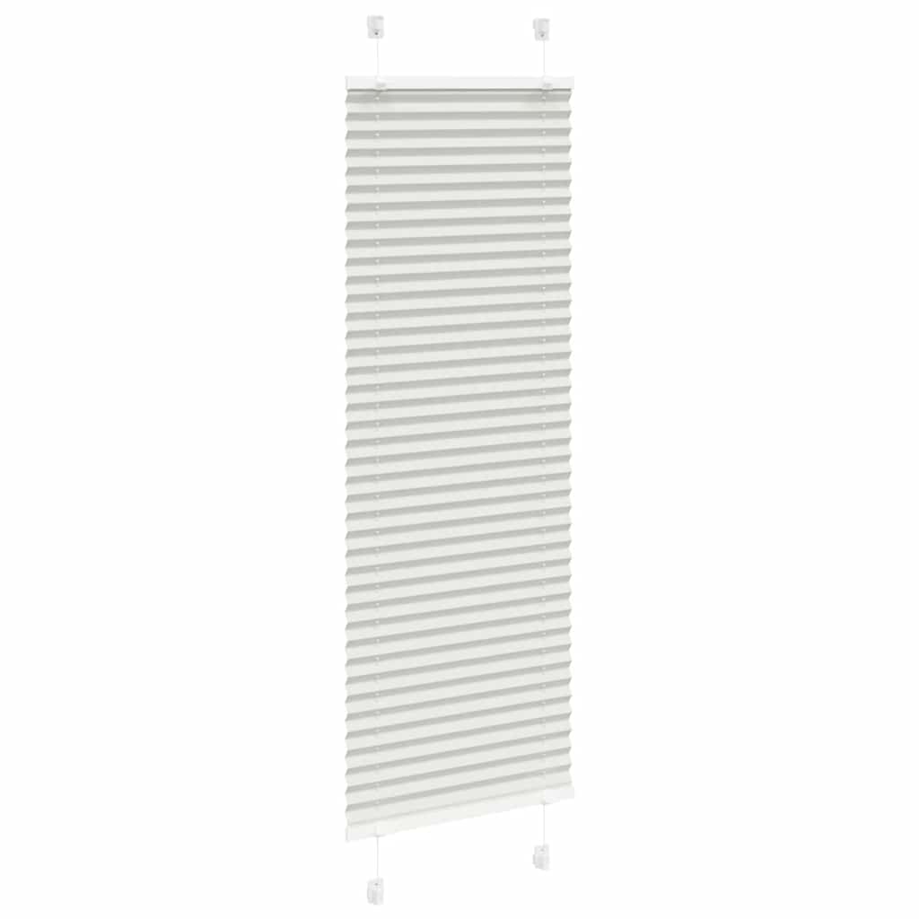 Plisseeritud ruloo helehall 50x100 cm kanga laius 49,4 cm