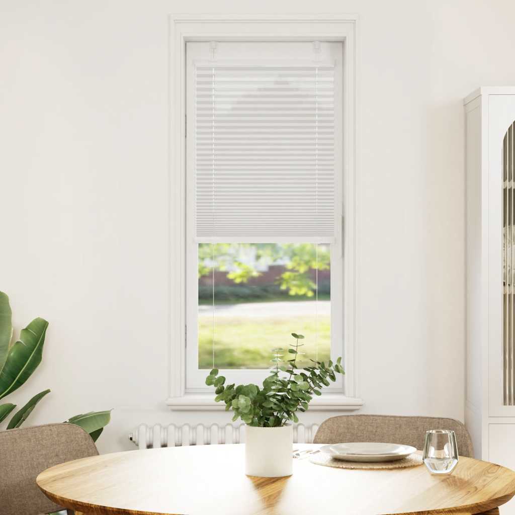 Plisseeritud ruloo helehall 45x150 cm kanga laius 44,4 cm