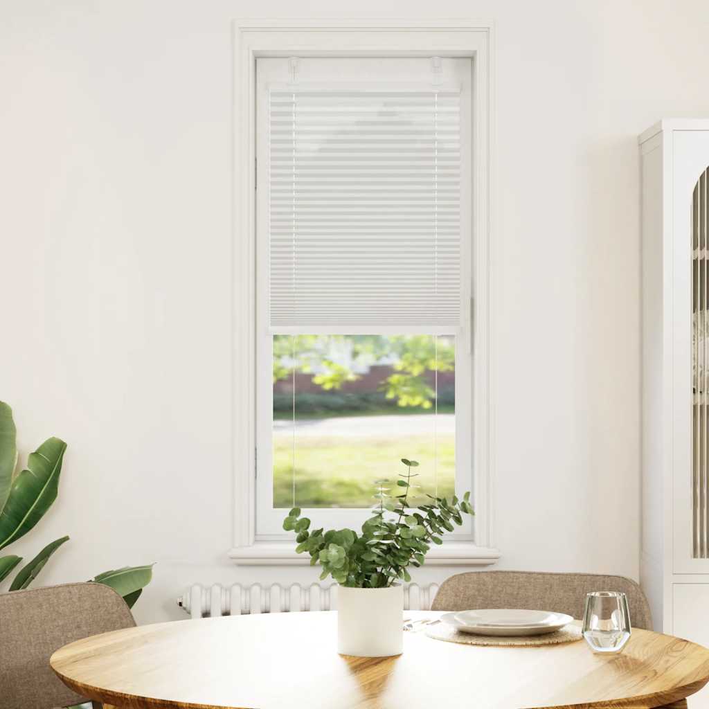 Plisseeritud ruloo helehall 50x150 cm kanga laius 49,4 cm