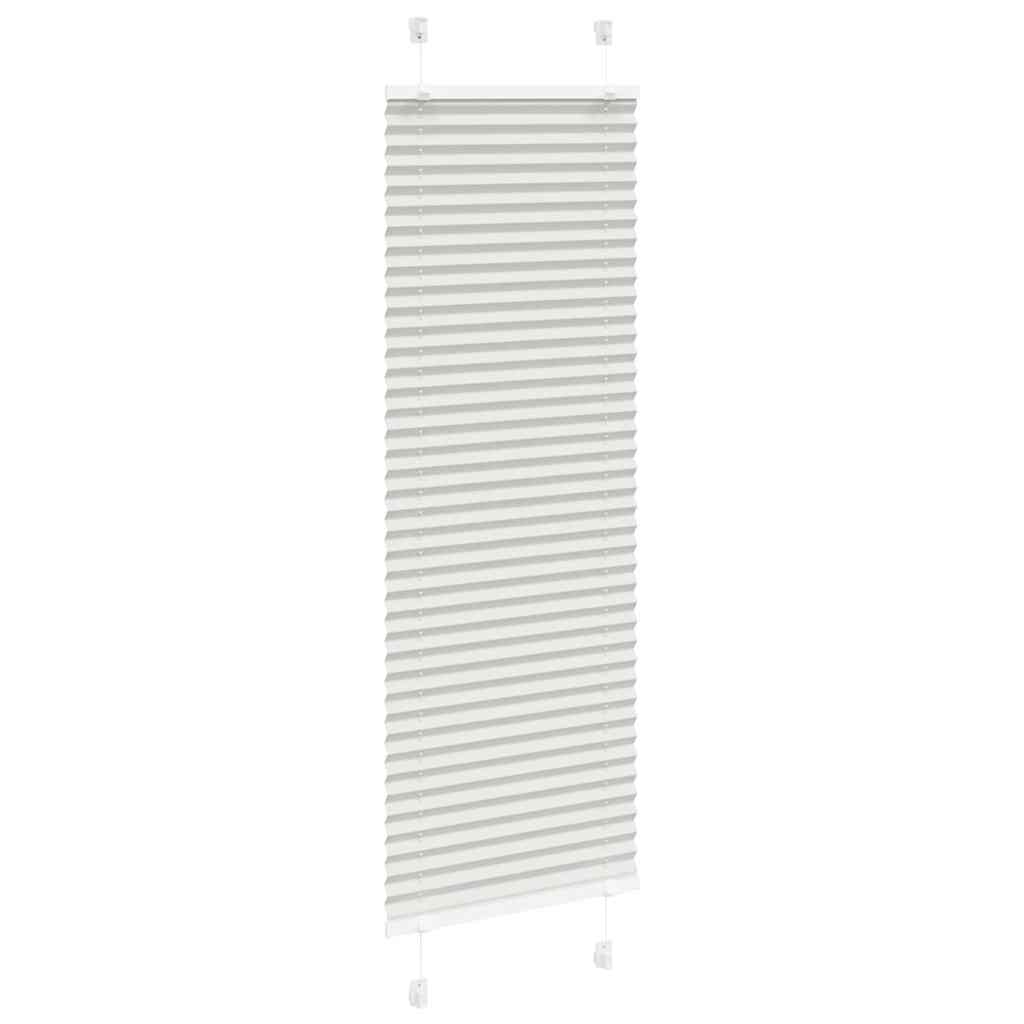 Plisseeritud ruloo helehall 50x150 cm kanga laius 49,4 cm