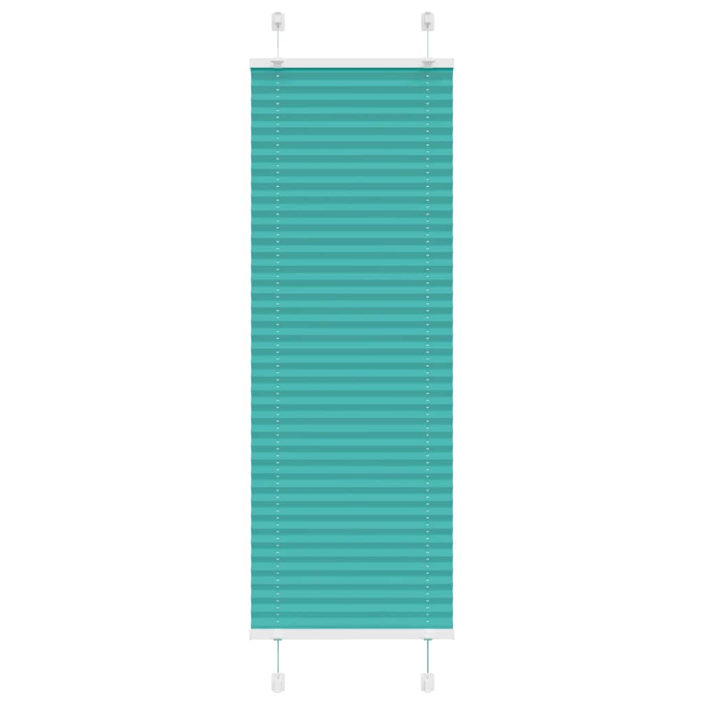 Volditud ruloo, petrooleumroheline, 40 x 100 cm, kangas, laius 39,4 cm, polüester