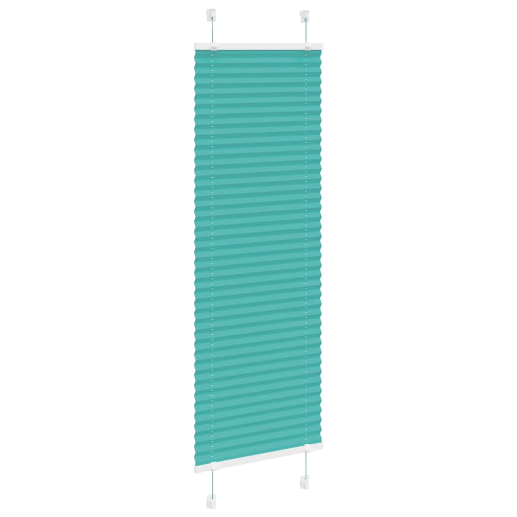 Volditud ruloo, petrooleumroheline, 40 x 100 cm, kangas, laius 39,4 cm, polüester