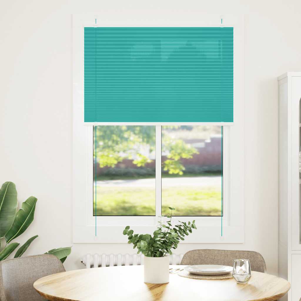 Plisseeritud ruloo bensiiniroheline 95x150 cm kanga laius
