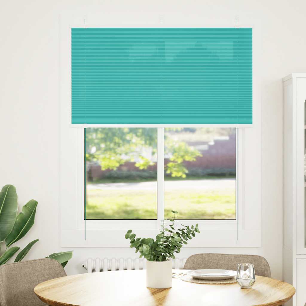 Plisseeritud ruloo bensiiniroheline 105x150 cm kanga laius