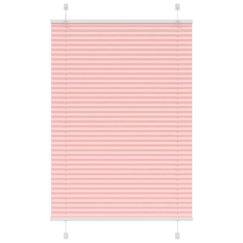 Plisseeritud ruloo roosa 100x150 cm kanga laius 99,4 cm