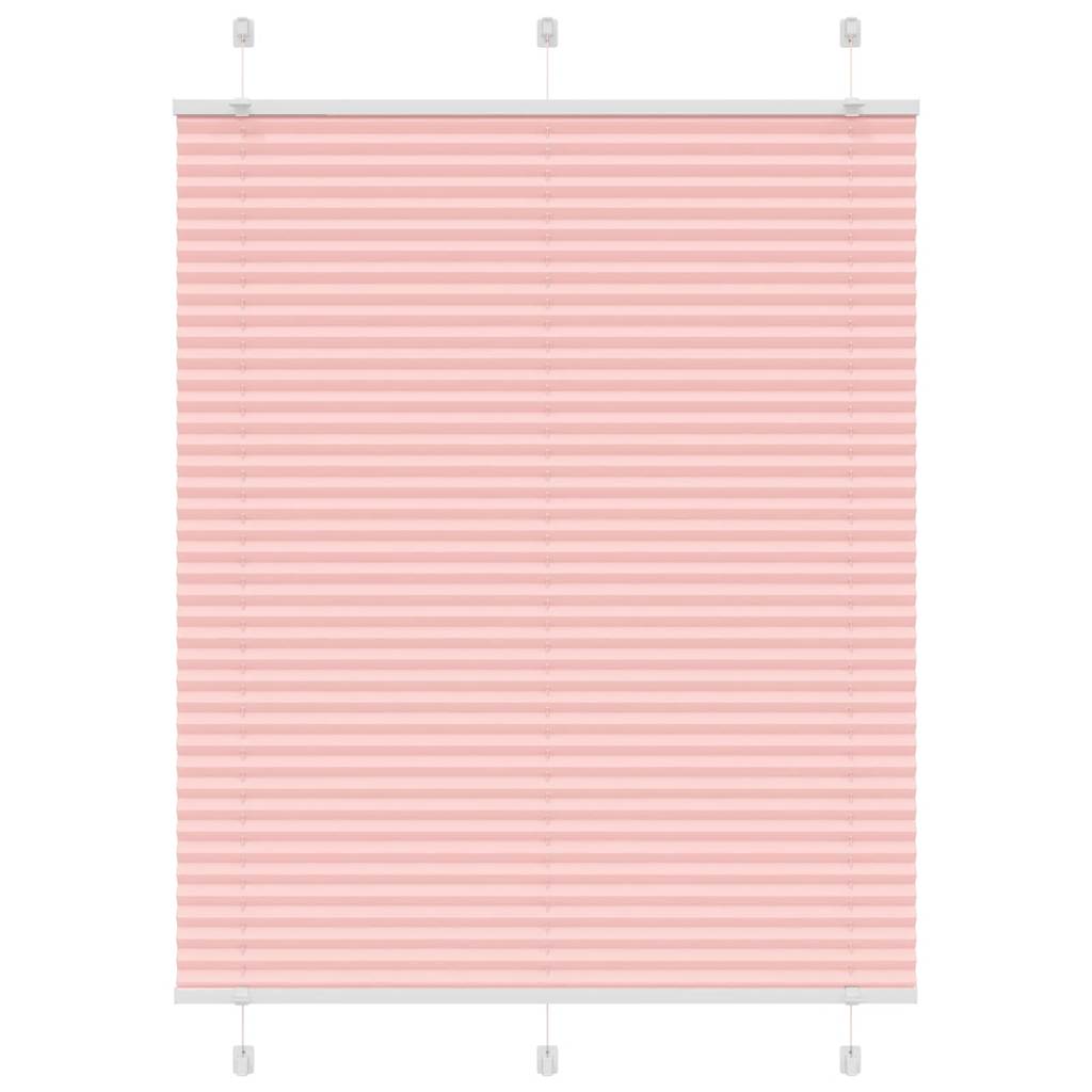 Plisseeritud ruloo roosa 105x150 cm kanga laius 104,4 cm