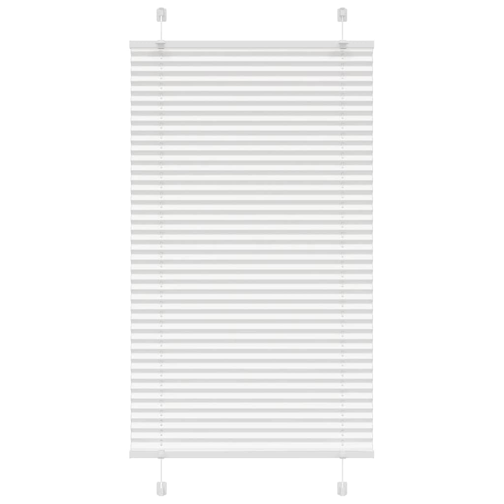 Plisseeritud ruloo valge 80x100 cm kanga laius 79,4 cm