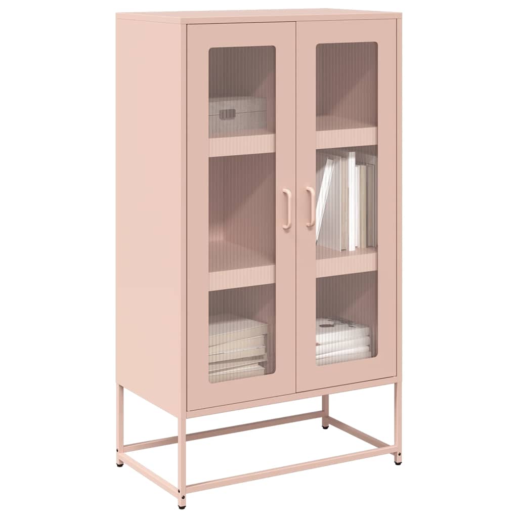 Highboard Pink 68x39x123 cm Teras