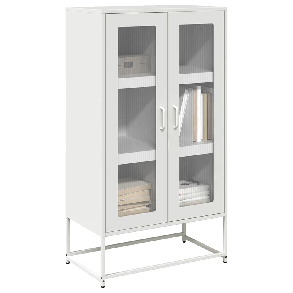 Highboard Valge 68x39x123 cm Teras