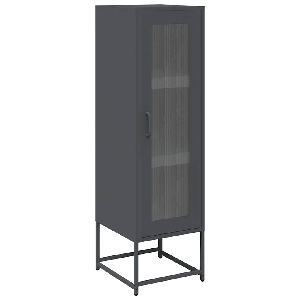 Highboard antratsiit 36x39x123 cm külmvaltsitud teras