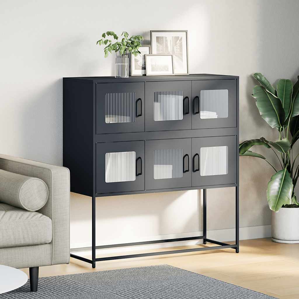 Puhvetkapp, antratsiithall, 100,5x39x107 cm külmvaltsitud teras