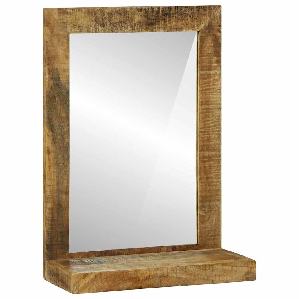 Vannitoa peegel Ristkülik Pruun 50 x 22 x 70 cm Tugev mango puu