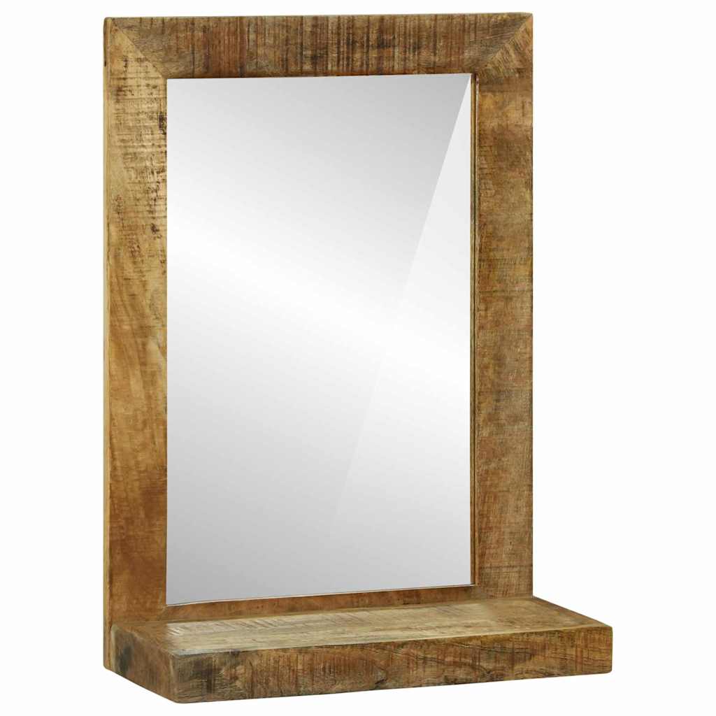 Vannitoa peegel Ristkülik Pruun 50 x 22 x 70 cm Tugev mango puu