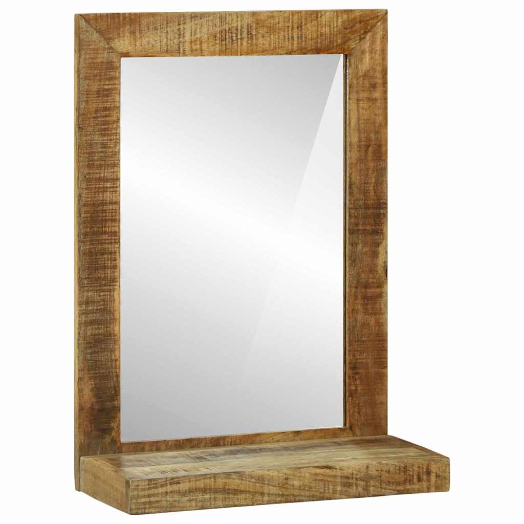 Vannitoa peegel Ristkülik Pruun 50 x 22 x 70 cm Tugev mango puu