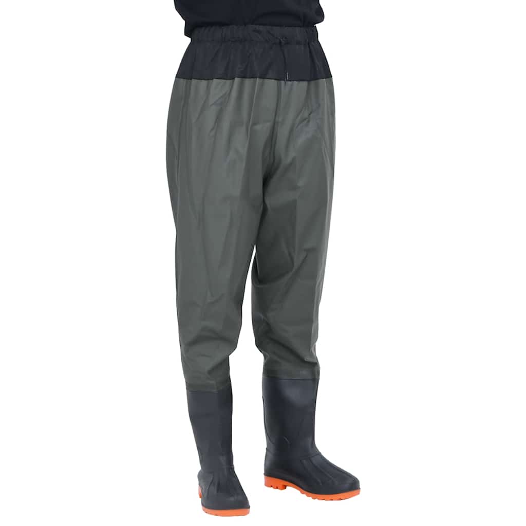 Waist waders koos saabastega, tumeroheline, suurus 43