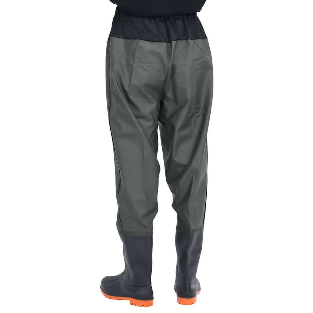 Waist waders koos saabastega, tumeroheline, suurus 43