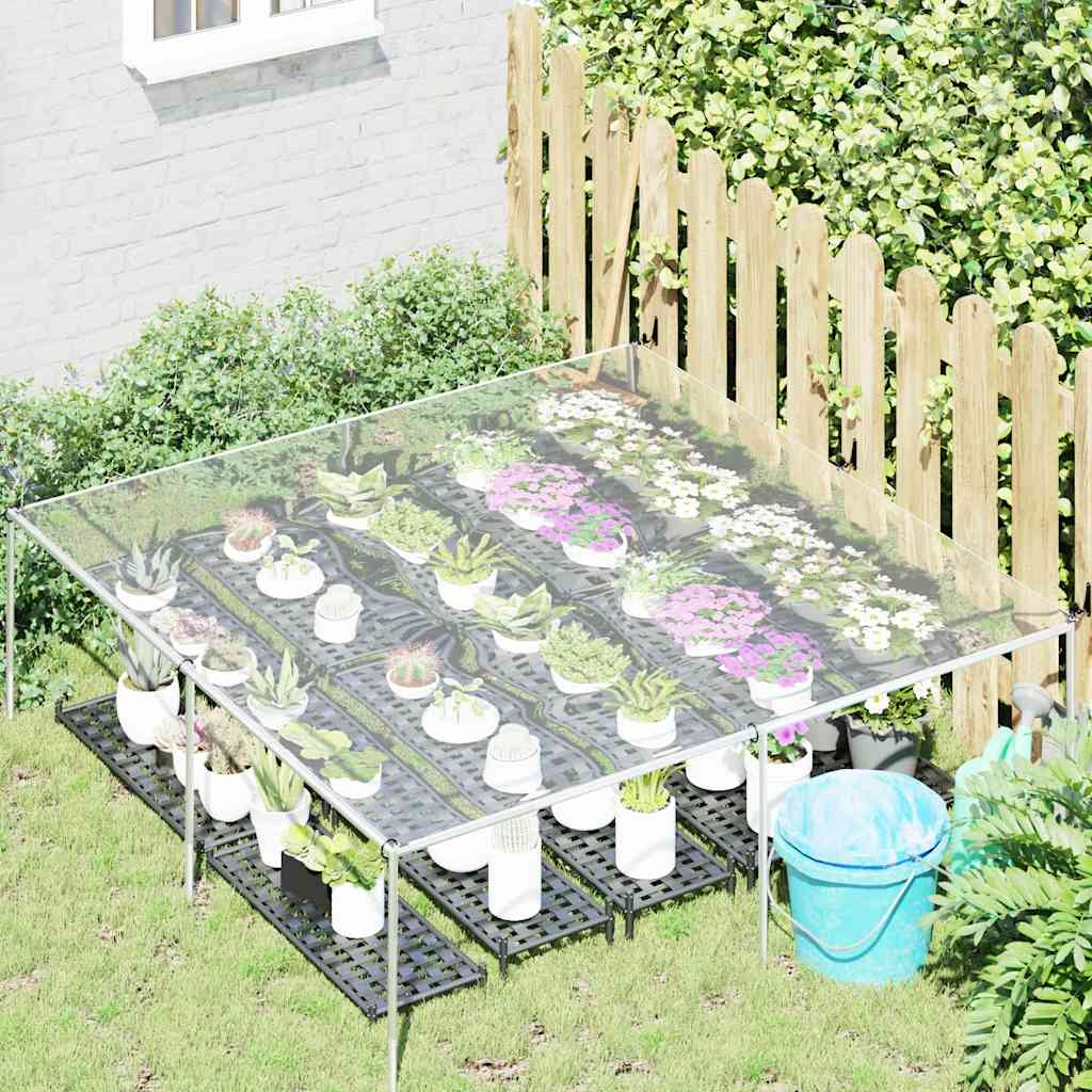 Läbipaistev presenning aasadega 2 x 2 m PVC