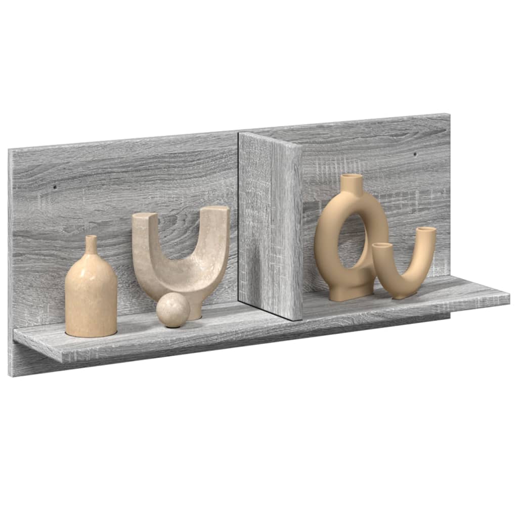 Seinakapp, 70x16,5x30 cm, hall Sonoma tamm, tehispuit