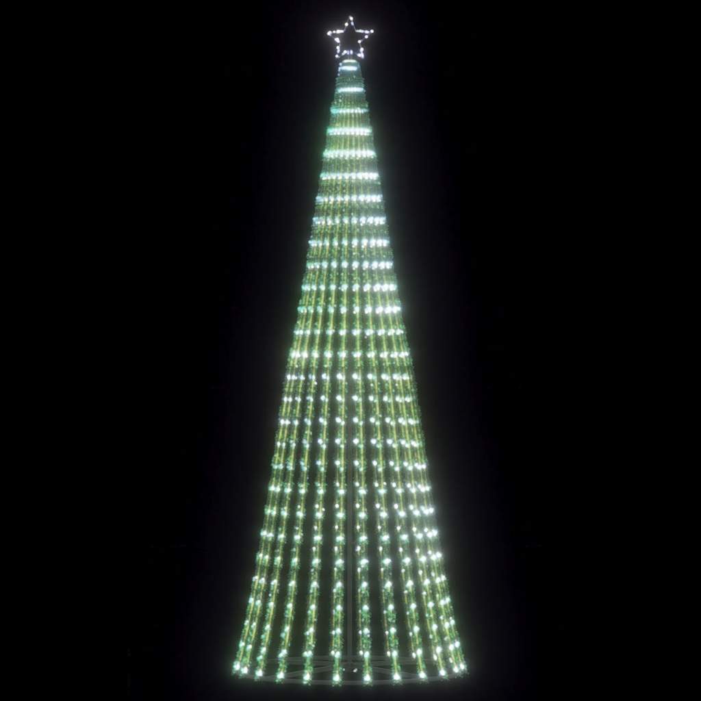 LED jõulupuu 475 LED külm valge 247 cm