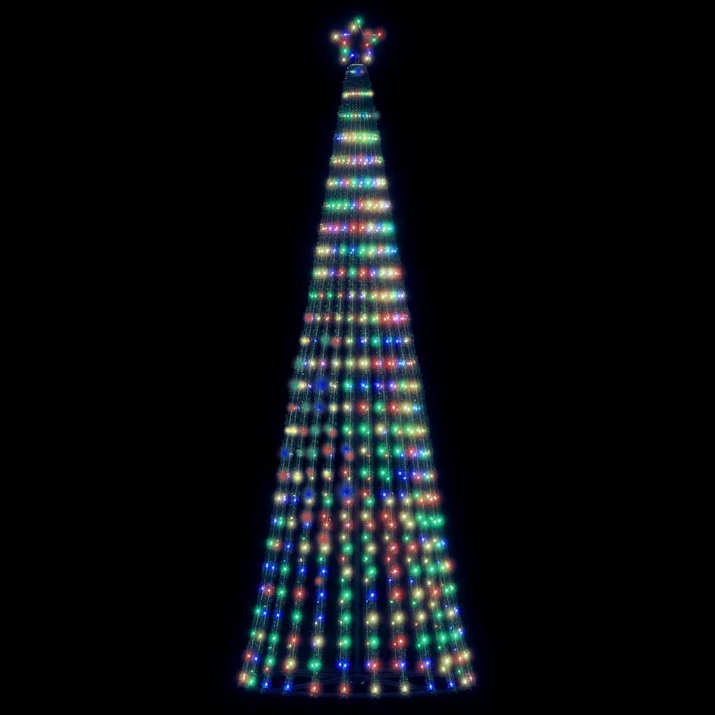 LED jõulupuu 475 LED värviline 247 cm
